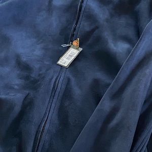 Lara Piana men’s leather bomber jacket.